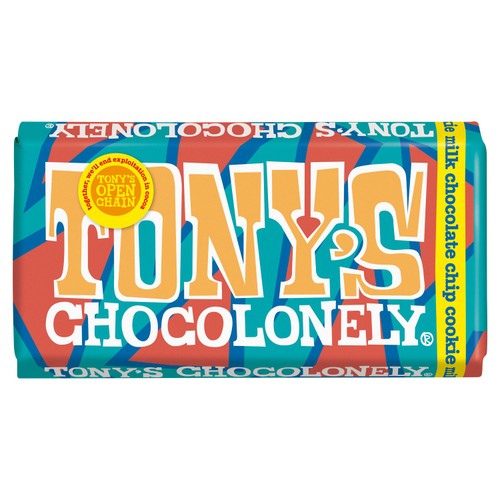 Tony's Chocolonely Milk Chocolate Chip Cookie 