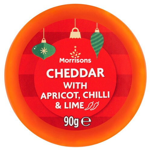 Morrisons Cheddar With Apricot, Chilli & Lime Truckle 