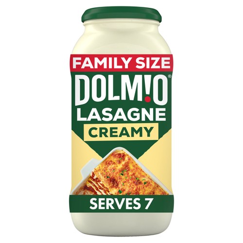 Dolmio Family Size Lasagne Creamy White Pasta Sauce 655g