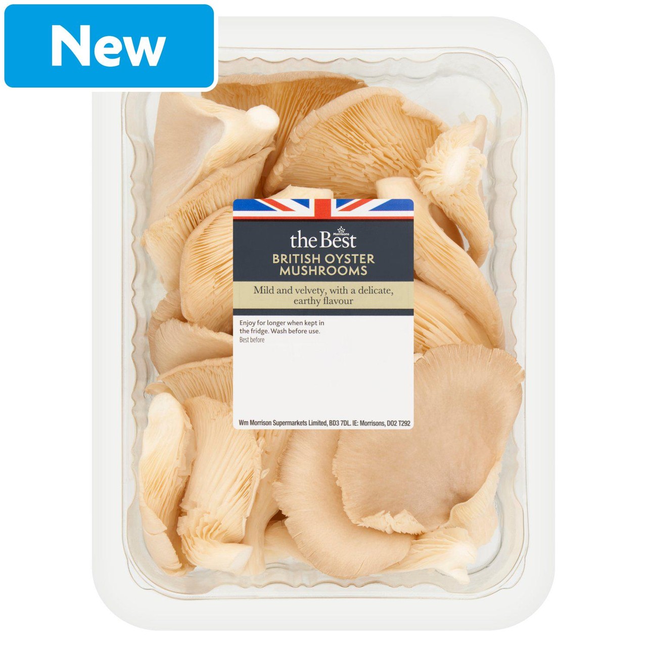 Morrisons The Best British Oyster Mushrooms 140g