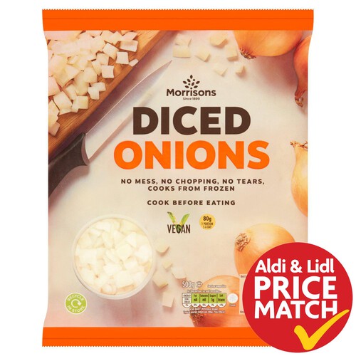 Morrisons Diced Onions