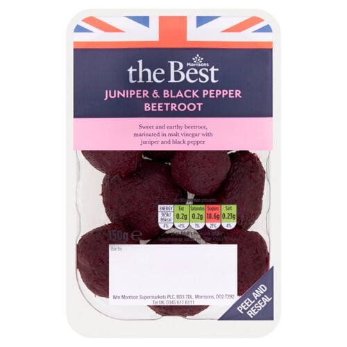 Morrisons The Best Sweet Juniper And Black Pepper Beetroot