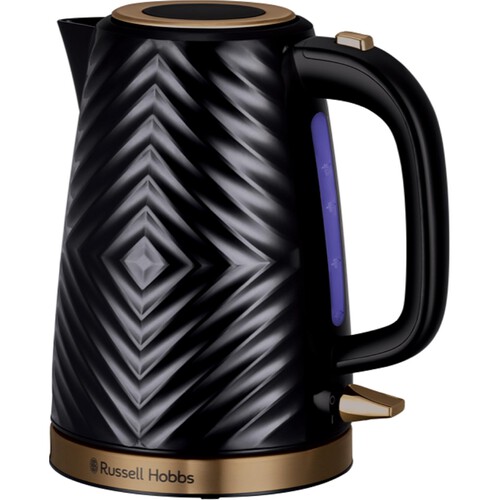 Russell Hobbs Groove Kettle Black