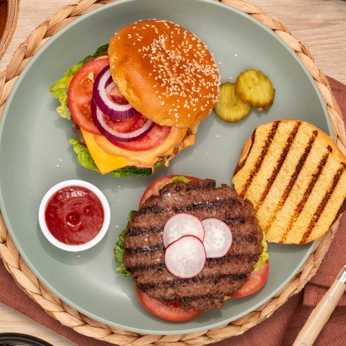 Simon Howie Smoky Memphis Style Steak Burgers 227G