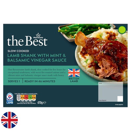 Morrisons British The Best Slow Cooked Lamb Shank 470g