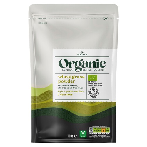 Morrisons  Organic Wheatgrass Powder