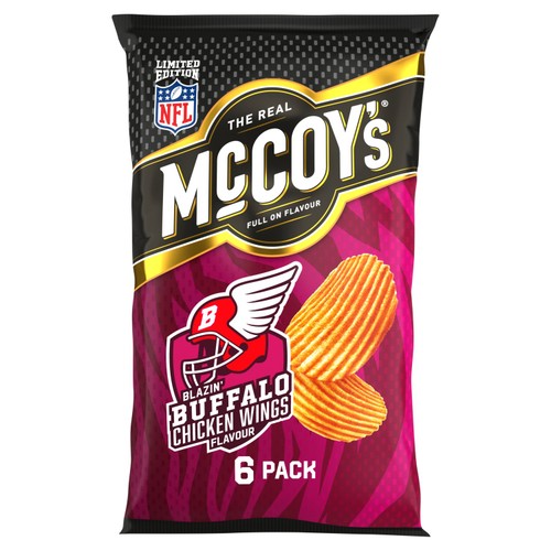 McCoys blazin buffalo chicken wings crisps