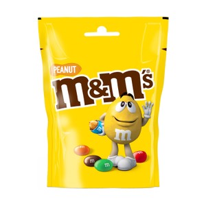 M&M's Crunchy Peanut & Milk Chocolate Sharing Pouch Bag 