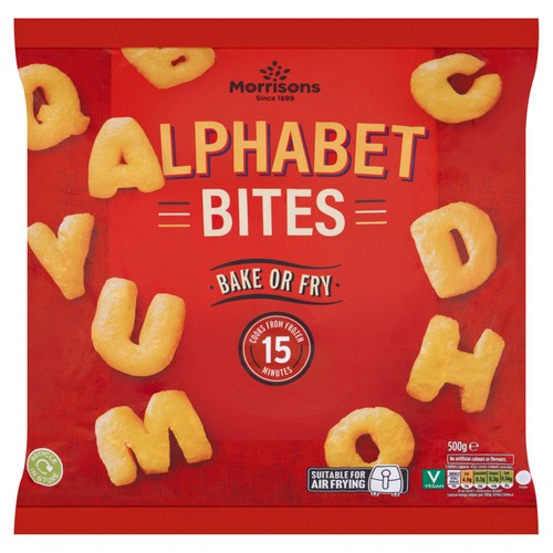 Morrisons alphabet bites