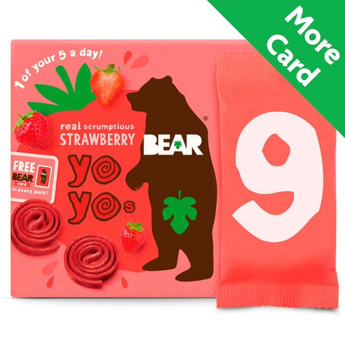 BEAR Yoyos Strawberry Family Pack