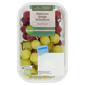 Morrisons Seedless Grape Selection  400g