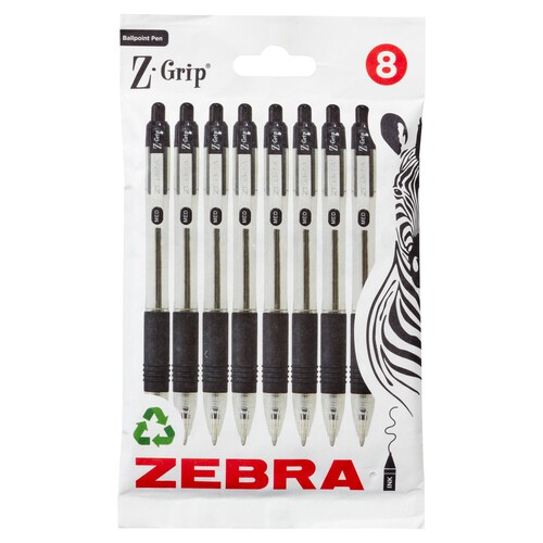 Zebra Grip Ballpoint Black Ink 