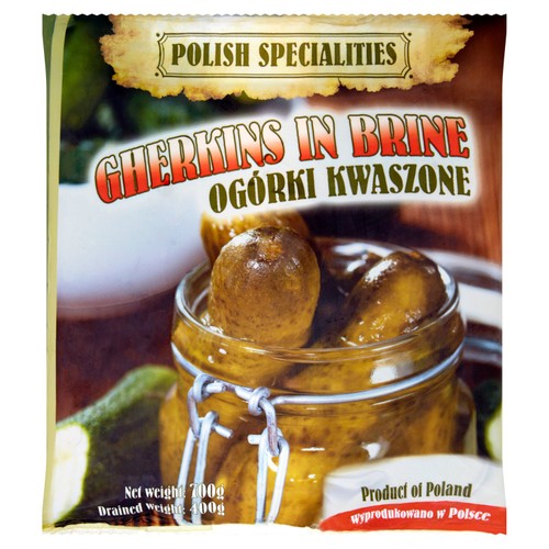 Polish Specialities gherkins in brine