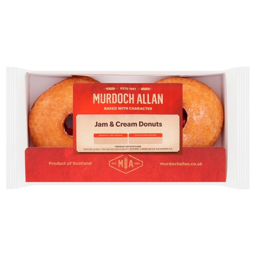 Murdoch Allan Craft Bakery Jam & Cream Dorings