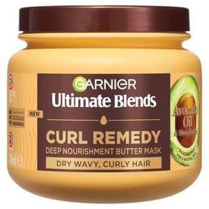 Garnier Ultimate Blends Avocado Hair Curl Remedy Mask    340ml