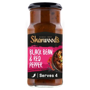 Sharwood's Black bean & Red Pepper Cooking Sauce 425g