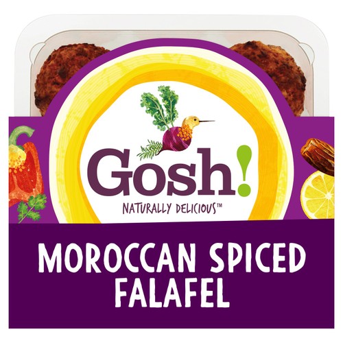 Gosh! Moroccan Spiced Falafel With Red Pepper & Apricot