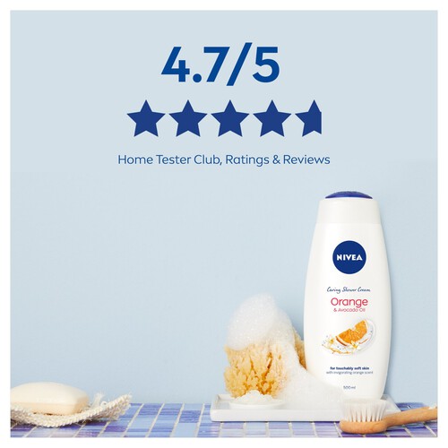 NIVEA Orange & Avocado Oil Shower Cream