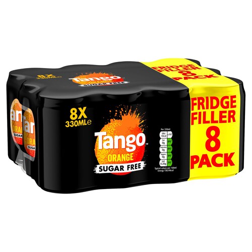 Tango Orange Sugar Free Cans