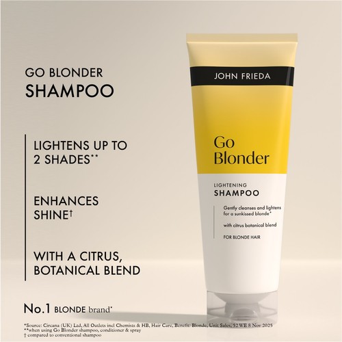 John Frieda Go Blonder Lightening Shampoo 250ml