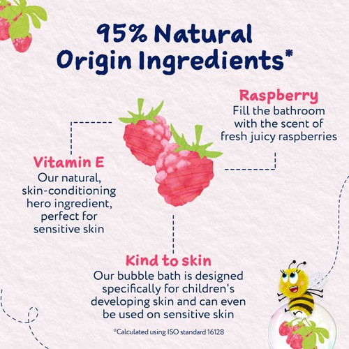 Childs Farm Raspberry Extract Bubble Bath 250ml