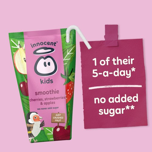 Innocent Smoothies Kids Cherries, Strawberries & Apples