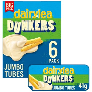 Dairylea Dunkers Jumbo Tubes Cheese Snacks Pack x6 246g
