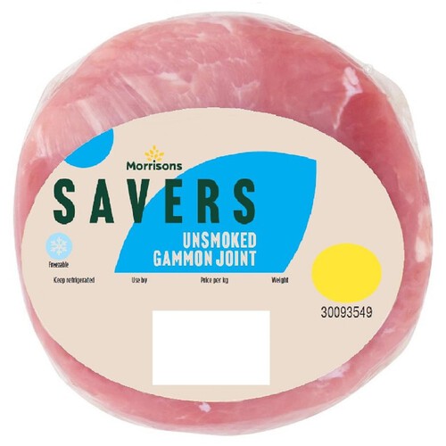 Morrisons Savers Unsmoked Gammon Joint 