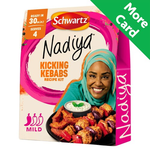 Schwartz Nadiya Kicking Chicken Kebab Kit