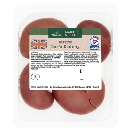Morrisons British Lamb Kidney 300g