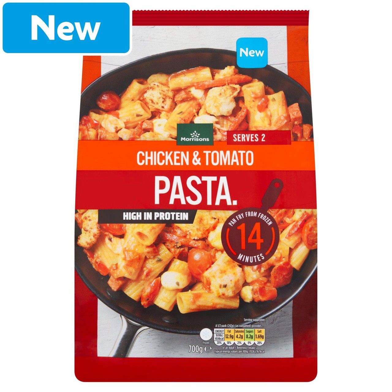 Morrisons Chicken, Tomato & Chorizo Pasta 700g