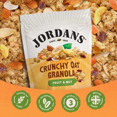 Jordans Crunchy Oat Fruit & Nut Granola Breakfast Cereal