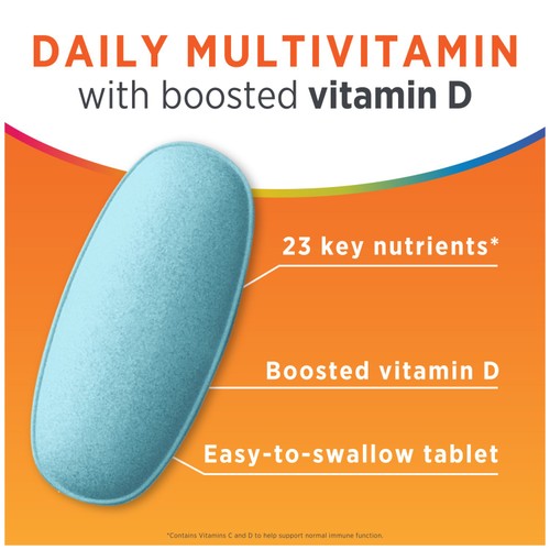 Centrum Vitamin D Boost Multivitamin Supplement, 30 tablets