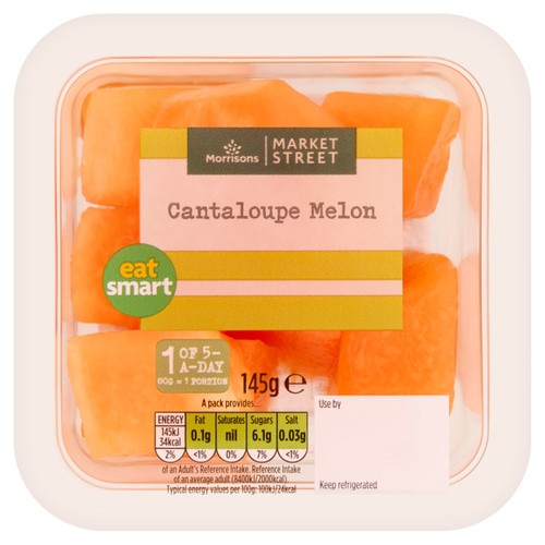 Morrisons Cantaloupe Melon Chunks 145G - Morrisons Online