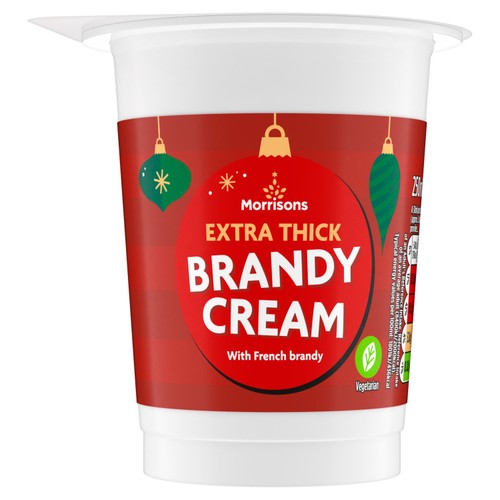 Morrisons Extra Thick Brandy Cream With French Brandy 250ml