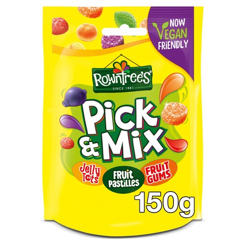 Rowntree's Pick & Mix Vegan Friendly Sweets Sharing Bag 