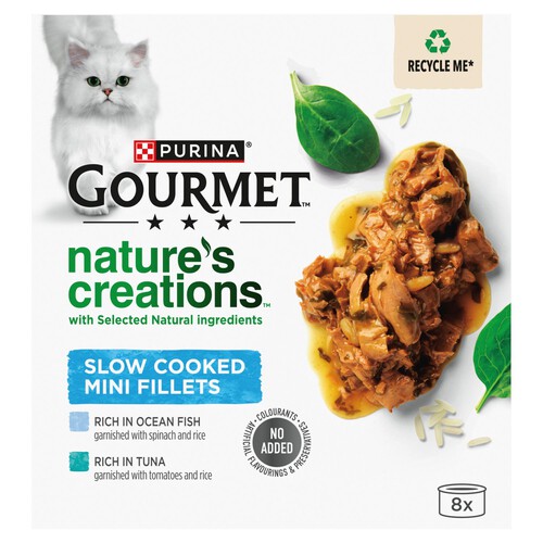 Gourmet Nature's Creations Fish Wet Cat Food