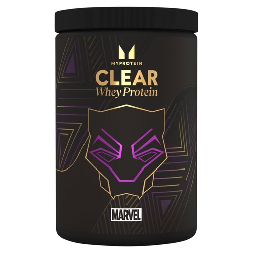 Myprotein clear whey isolate marvel black panter