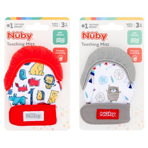 Nuby Teething Mitt 3M+