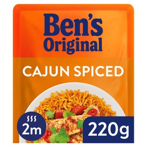 Ben's Original Cajun Spiced Microwave Rice 220G