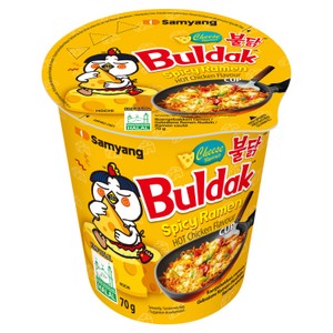SAMYANG CHEESE BULDAK HOT CHICKEN FLAVOUR RAMEN CUP 70G