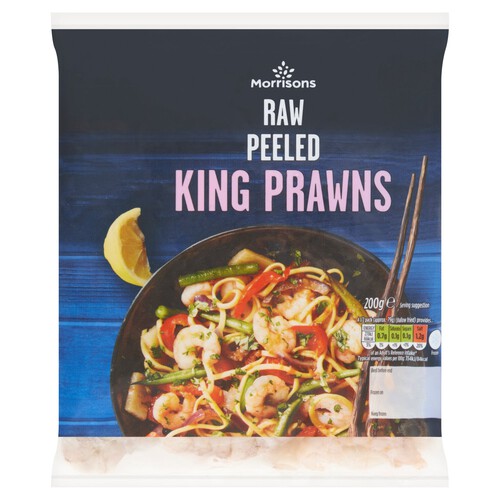 Morrisons Raw Peeled King Prawns