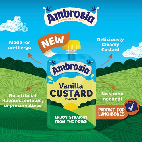 Ambrosia Vanilla Custard 100 G
