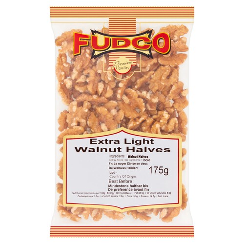 Fudco Extra Light Walnut Halves