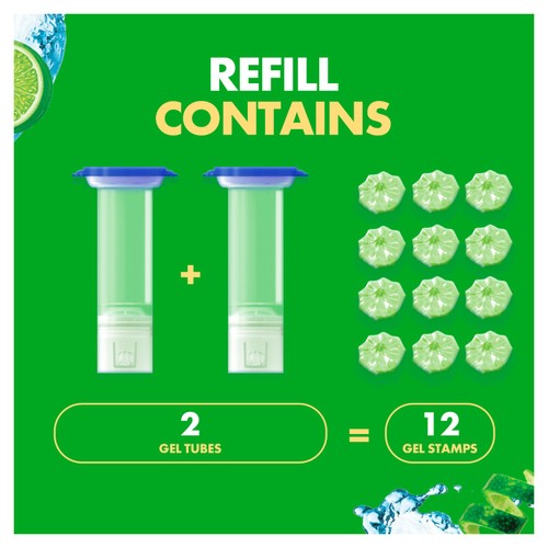 Duck Toilet Fresh Discs Duo Refills Lime