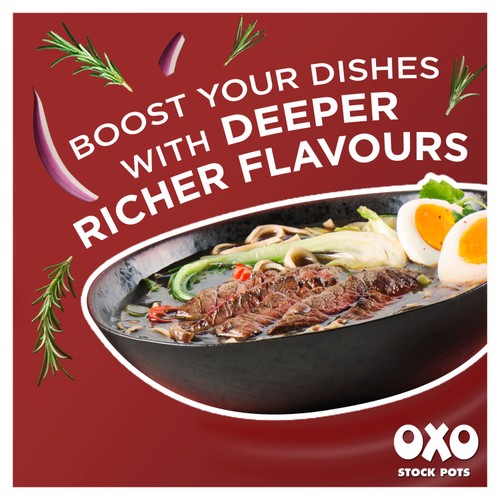 Oxo Stock Pots Rich Beef 4 x 20g