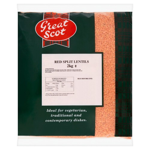 Great Scott Red Split Lentils