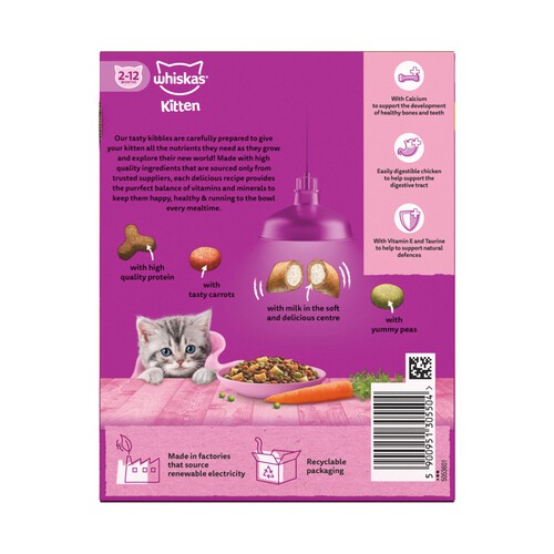 Whiskas Kitten Chicken Dry Cat Food