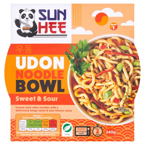 Sun Hee Sweet & Sour Udon Bowl 