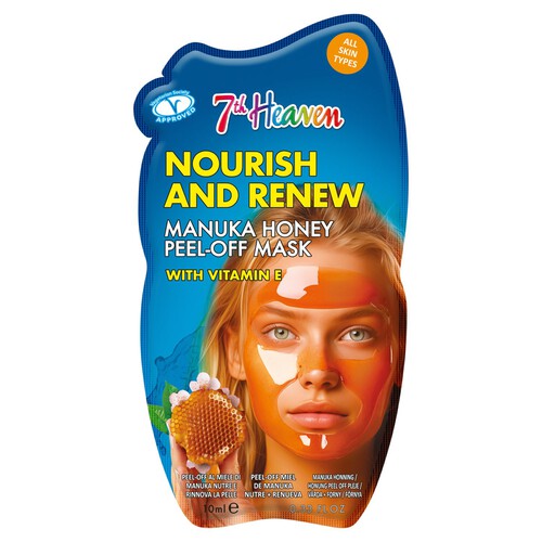 7th Heaven Manuka Honey Peel-Off Mask With Vitamin E 